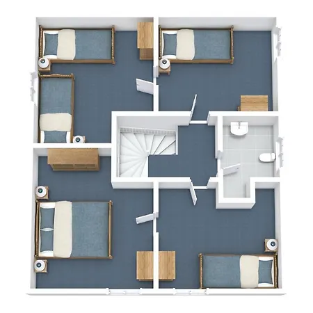 בית נופש Ferienhaussiedlung Strandperlen Weidenhof 9b ווסטרו